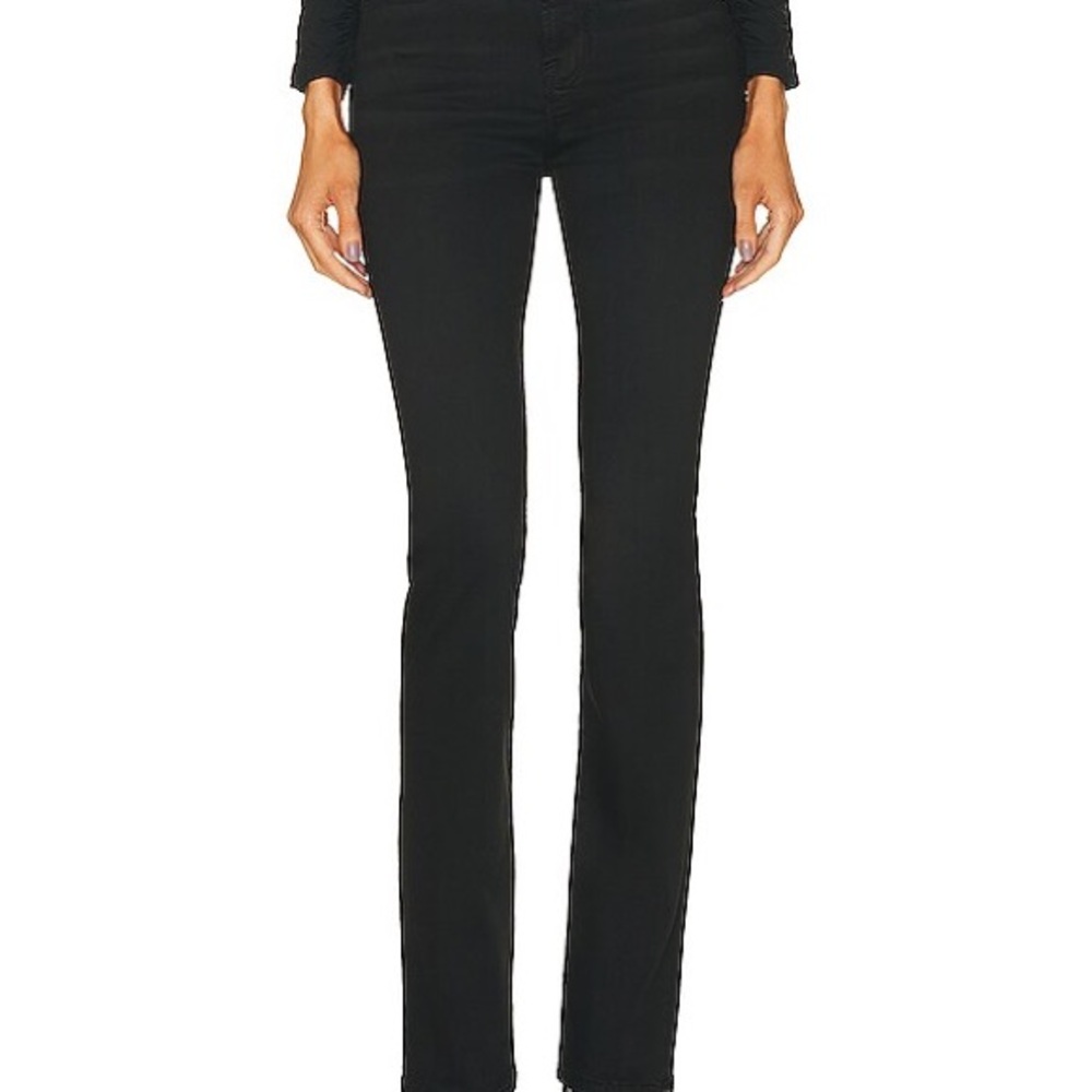 Frame Denim Black Flare Leg Jeans